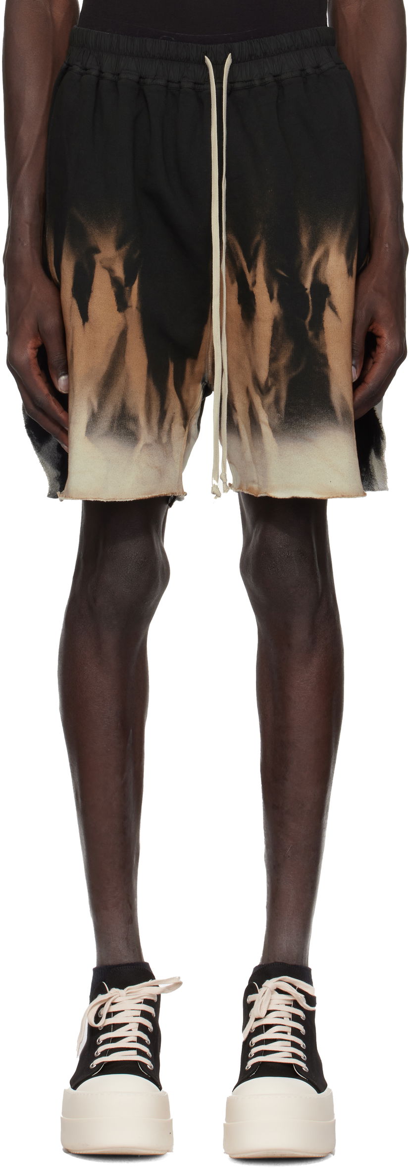 Kratke hlače Rick Owens Rick Owens DRKSHDW Porterville Long Boxers Shorts Smeđa | DU02D2390 FSUN