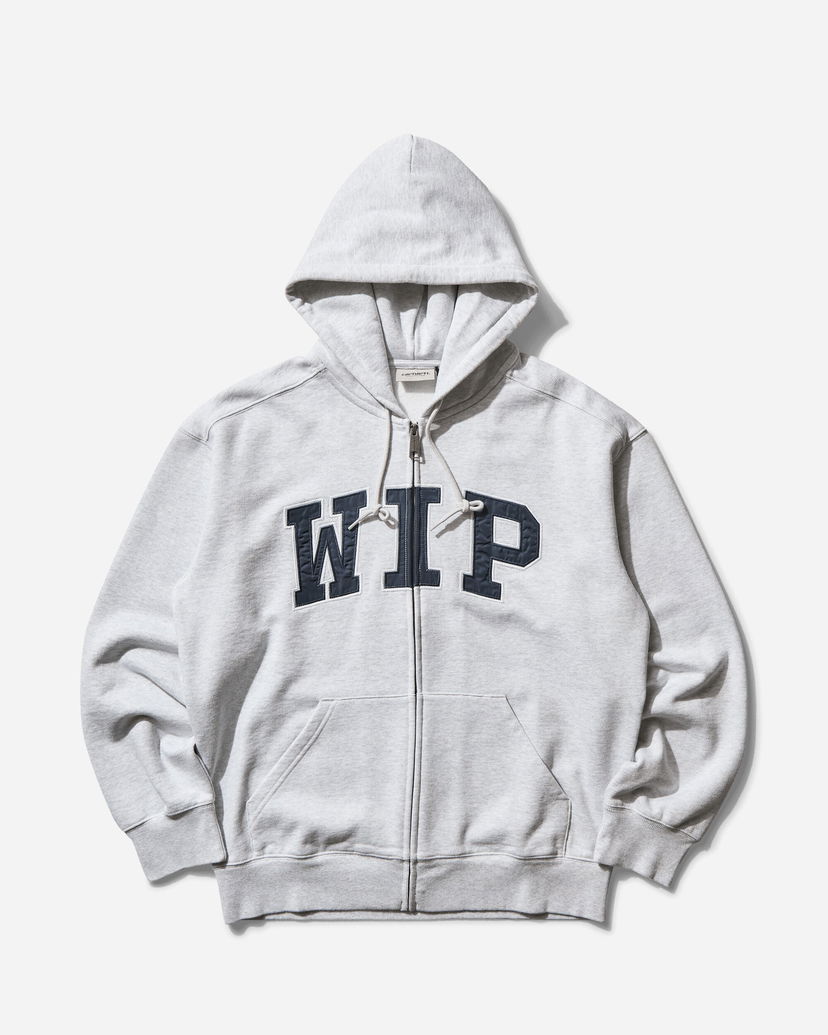 Dukserice Carhartt WIP WIP Hooded Sweat Jacket Siva | I034691 48206