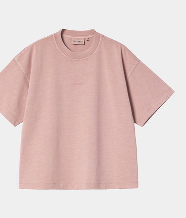 Majica kratkih rukava Carhartt WIP Women's Short Sleeve Benton T-Shirt Ružičasta | I035528_5, 0