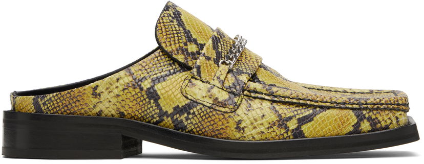 Tenisice i cipele Martine Rose Martine Rose Square Toe Mules Žuta | 1025LE02309W