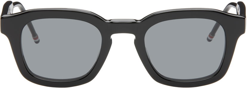 Sunčane naočale Thom Browne Acetate Rectangular Sunglasses Crna | UES412A-G0002