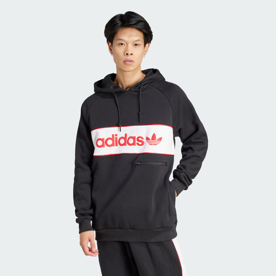 Dukserice adidas Originals NY Hoodie Crna | IS5733, 0