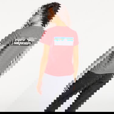 Majica kratkih rukava Patagonia Patagonia P-6 Logo Responsibili-Tee T-Shirt Crvena | 37567 PTRE, 2