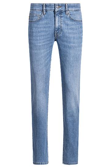Jeans BOSS Delaware Slim-Fit Soft-Motion Denim Jeans Plava | 50537800