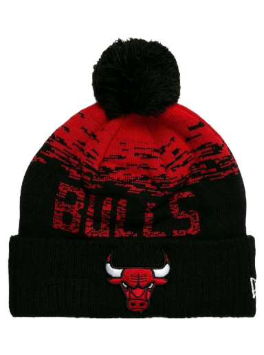 Kapica New Era NBA Chicago Bulls Pom Beanie Crna | 12122723