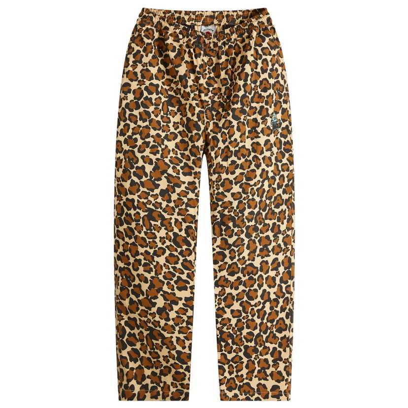 Trenirka BBC IceCream ICECREAM Skate Pants, Leopard Print Smeđa | IC25112-LPR