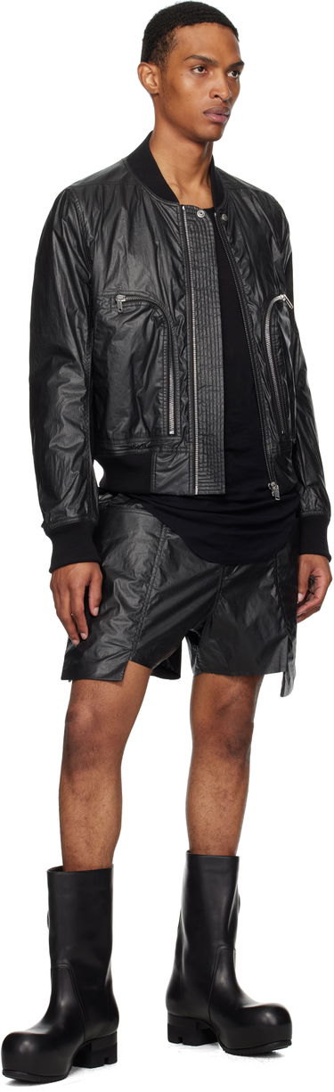 Bomber jakna Rick Owens Rick Owens Bauhaus Flight Bomber Jacket Crna | RU02E1749 PCT, 3