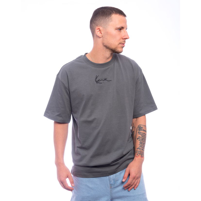 Majica kratkih rukava Karl Kani Karl Kani Small Signature Essential Tee Siva | PD00008996