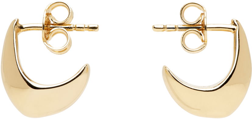 Naušnice LEMAIRE Micro Drop Earrings Metalik | JW0054 LO0036