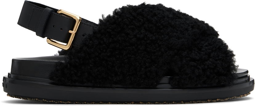 Tenisice i cipele Marni Fussbett Sandals Crna | FBMS005801 P9093
