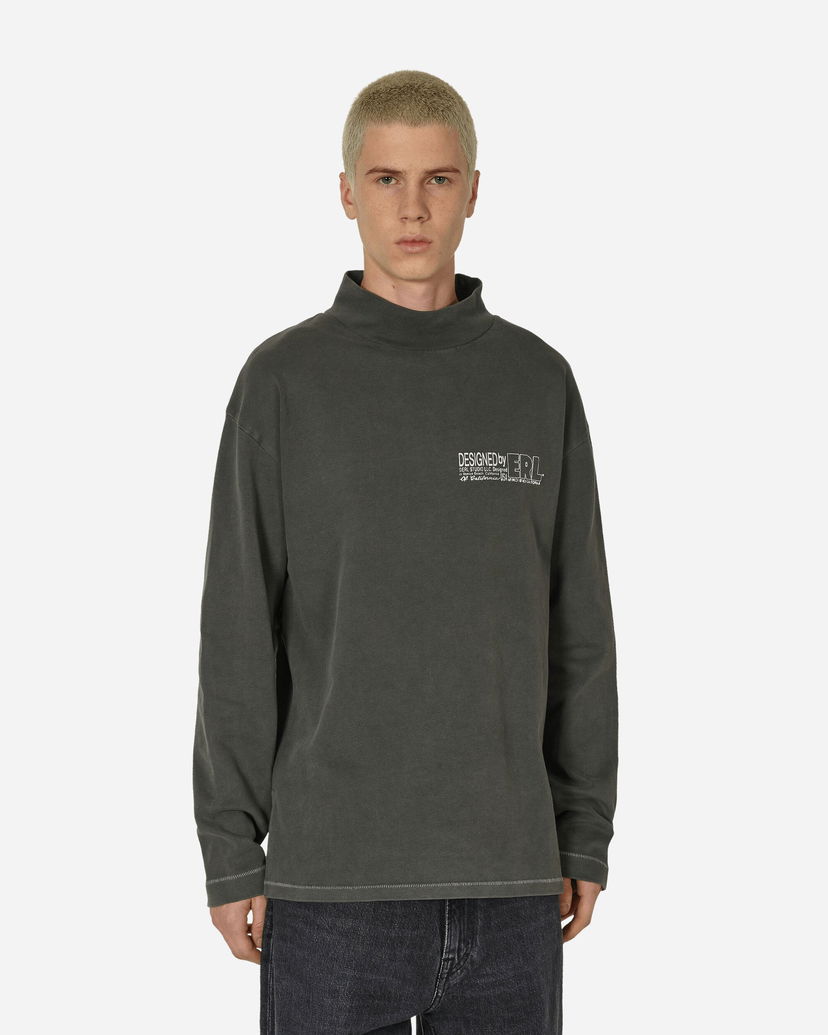 Dukserice ERL Make Believe Men's Longsleeve T-Shirt Siva | ERL08T010 1