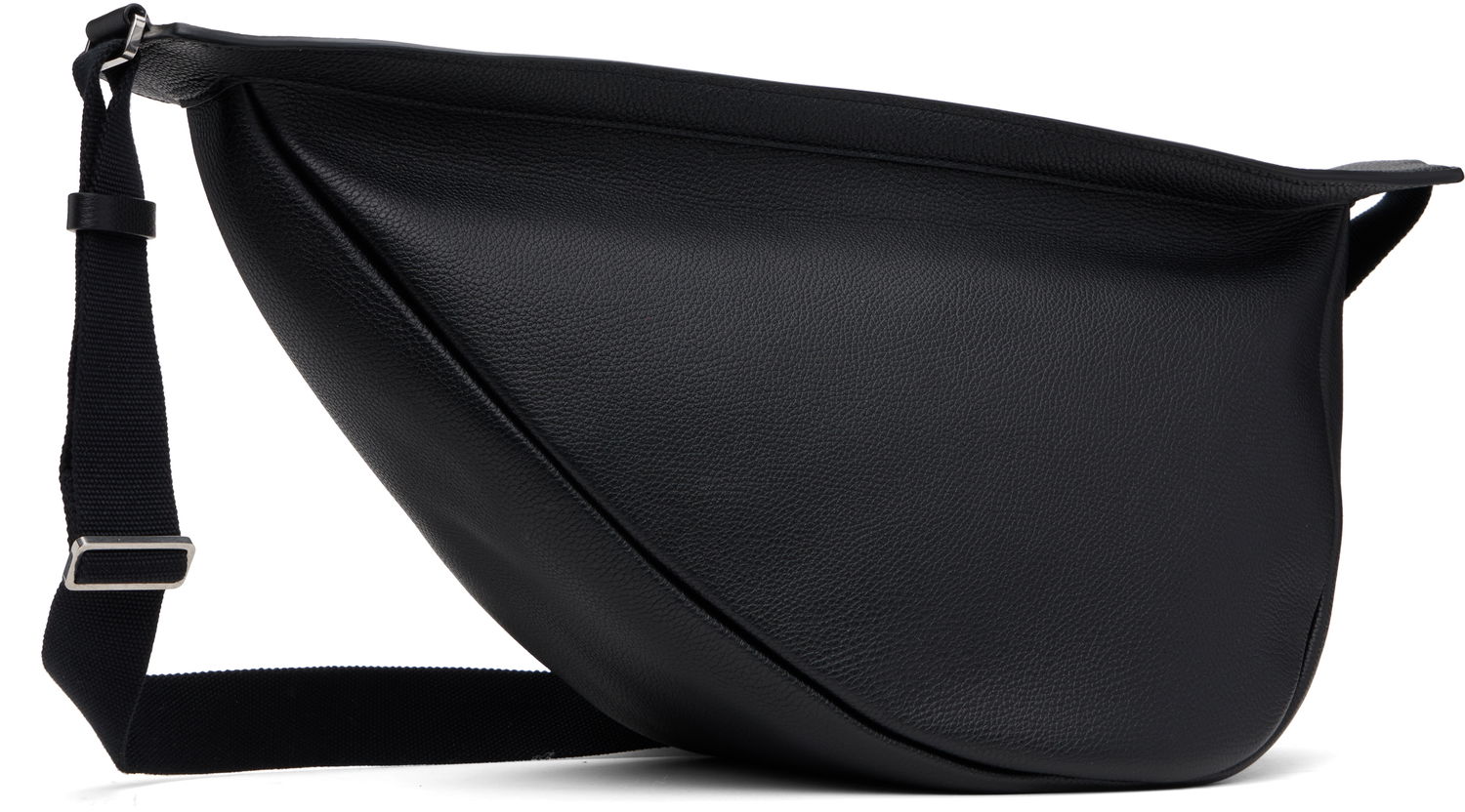 Torba za rame The Row The Row Large Slouchy Banana Bag Crna | W1196M-L145, 1
