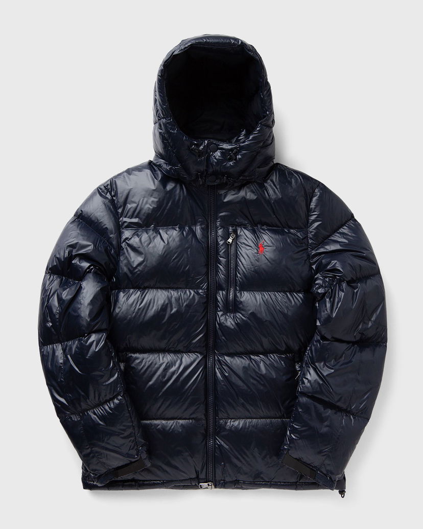 Pernata jakna Polo by Ralph Lauren Hooded Puffer Jacket Glossy Tamnoplava | 710968281002