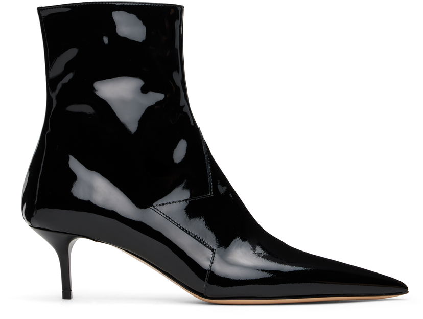 Tenisice i cipele Coperni Star Cut-Out Low Heel Boots Crna | COPSH71F6026