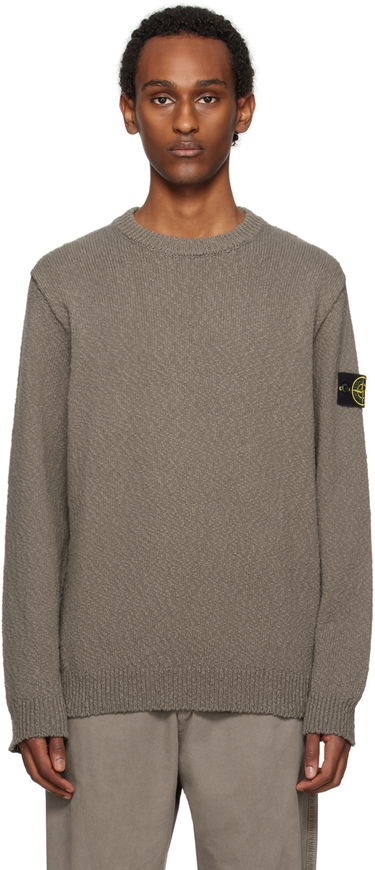 Džemper Stone Island Patch Sweater Siva | 8015562B1, 0