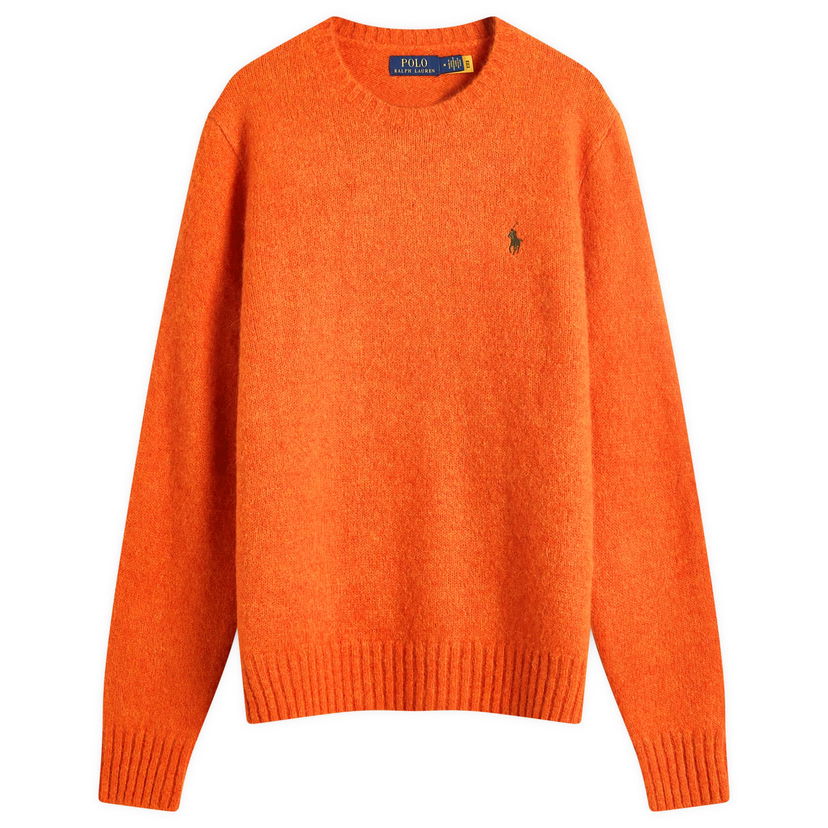 Džemper Polo by Ralph Lauren Standard Fit Alpaca Knit Sweater Narančasta | 710918805508