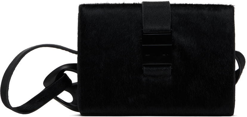 Torba za rame HELIOT EMIL HELIOT EMIL Pony Hair Solely Box Bag Crna | PRESS25_15_72_BLK01_CO