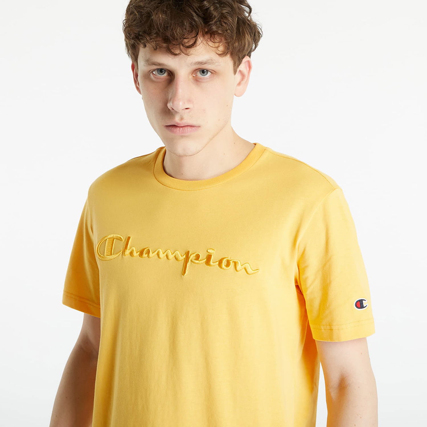 Majica kratkih rukava Champion Crewneck T-Shirt Žuta | 218490 CHA YS126, 1