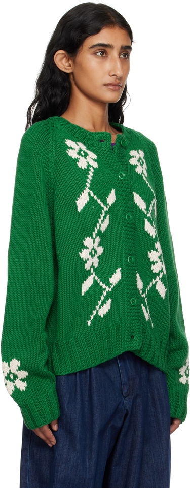 Džemper YMC YMC Atomic Knit Cardigan Zelena | Q8YMD, 1