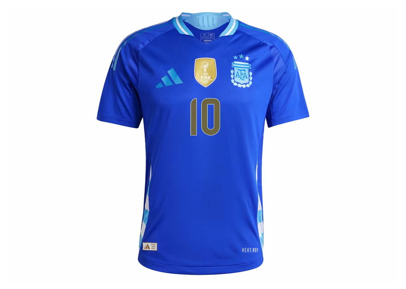 Dres adidas Originals adidas Argentina 2024/25 Messi Away Authentic Jersey Lucid Blue/Blue Burst Tamnoplava | JN1507
