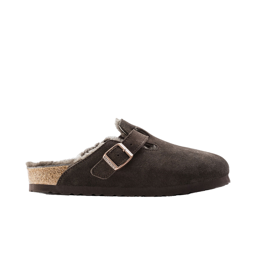 Tenisice i cipele Birkenstock Boston Shearling Suede Mocha Brown Smeđa | 1006408/1006409