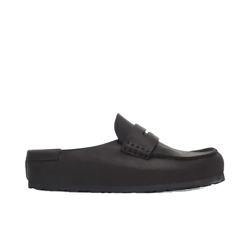 Tenisice i cipele Birkenstock Birkenstock Naples Wrapped LEOI Leather Mules Crna | 1029694
