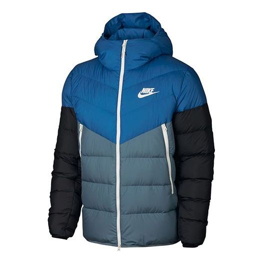 Pernata jakna Nike Sportswear Windrunner Down Fill Jacket Plava | 928834-486