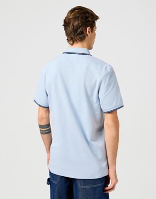 Polo majica Wrangler Wrangler Polo Shirt Plava | 112362830:XXL