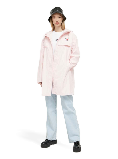 Jakna Tommy Hilfiger Rain Jacket Ružičasta | DW0DW15949