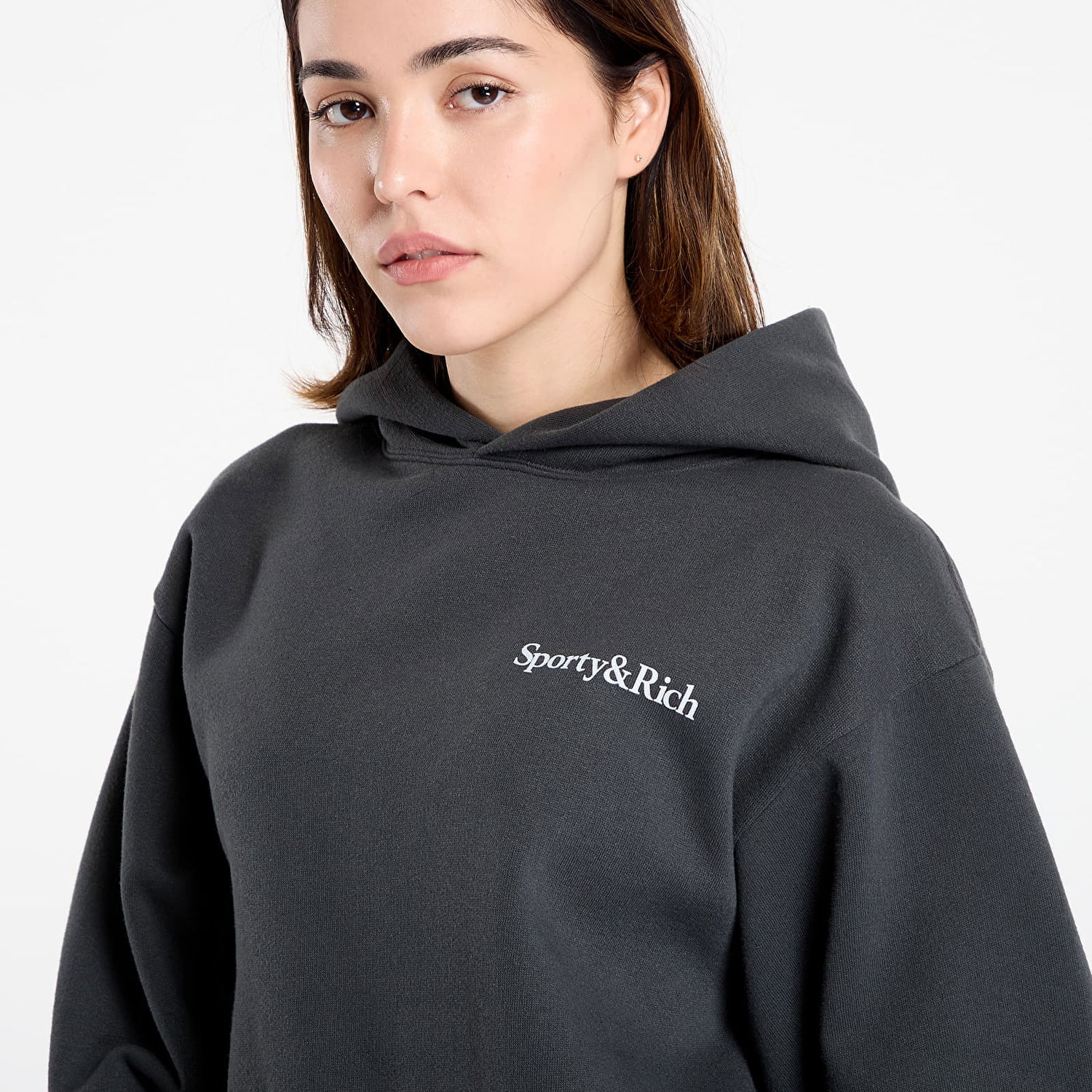 Dukserice Sporty & Rich Sporty & Rich Health Is Wealth Soft Hoodie Siva | ST084625300BA02, 1