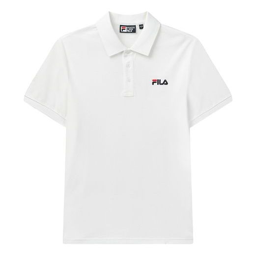 Polo majica FILA Short Sleeve Logo Polo Bijela | F11M028126F-WT