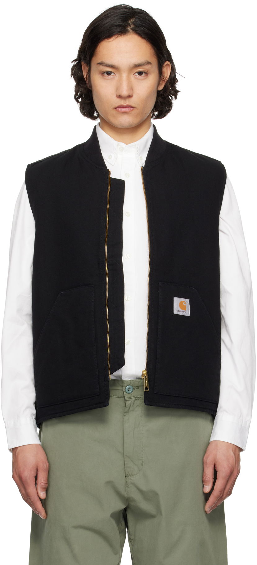 Prsluk Carhartt WIP Classic Vest Crna | I026457
