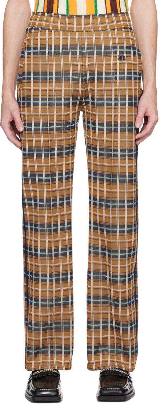 Hlače Wales Bonner Yellow Samuel Lounge Pants Bež | MS23JE31-JE05-370