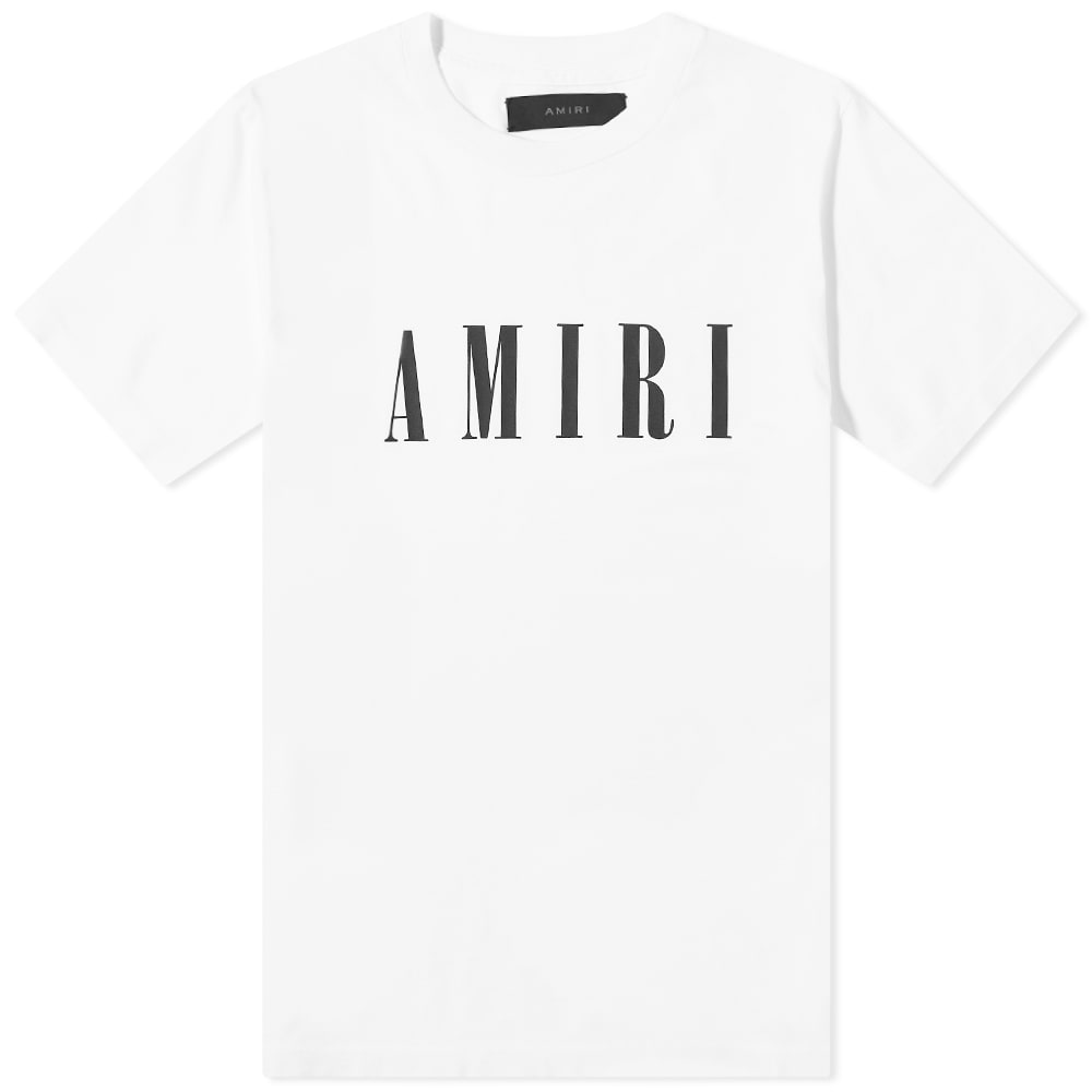 Majica kratkih rukava AMIRI Core Logo Tee Bijela | PXMJLT001-100, 0