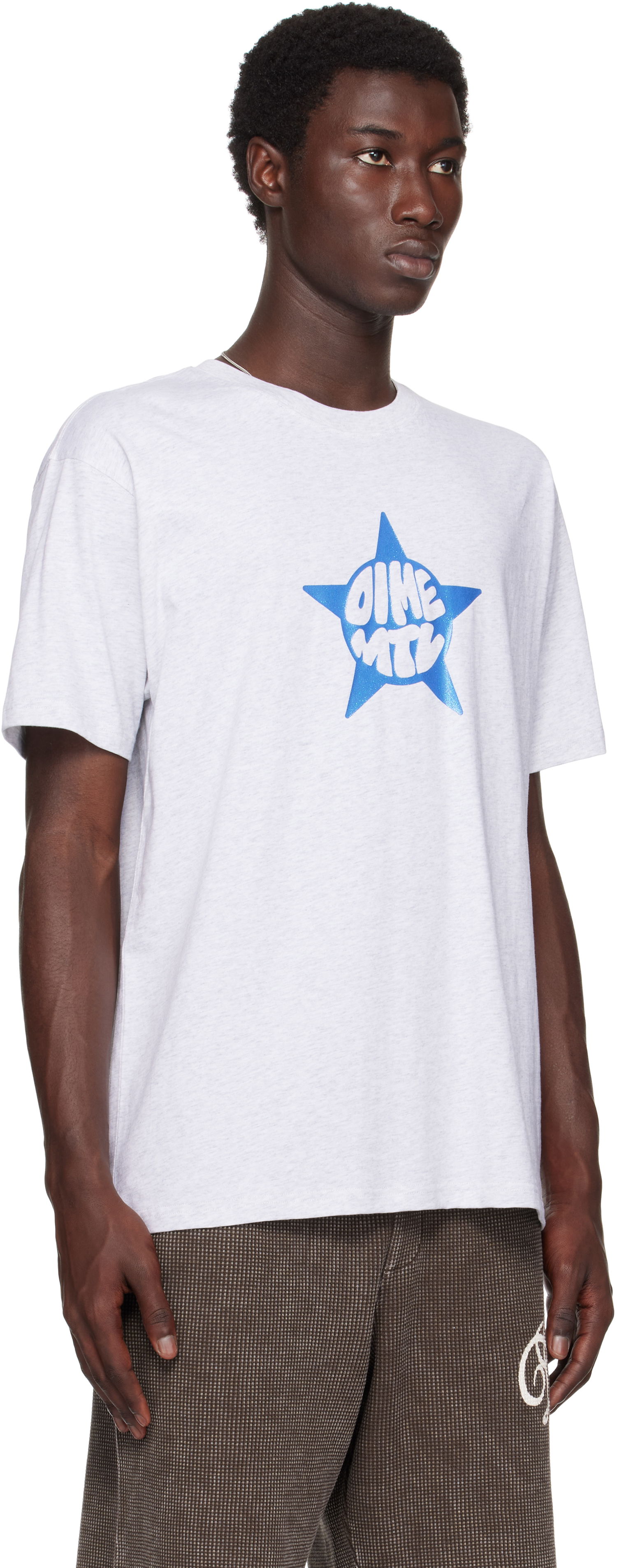 Majica kratkih rukava Dime Dime Star Graphic T-Shirt Siva | DIMESU2562ASH, 1