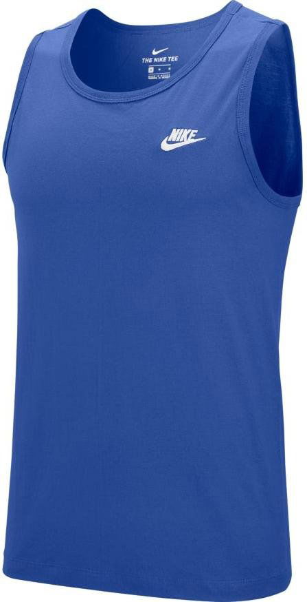 Majica bez rukava Nike Nike Sportswear Club Tank Top Plava | bq1260-480