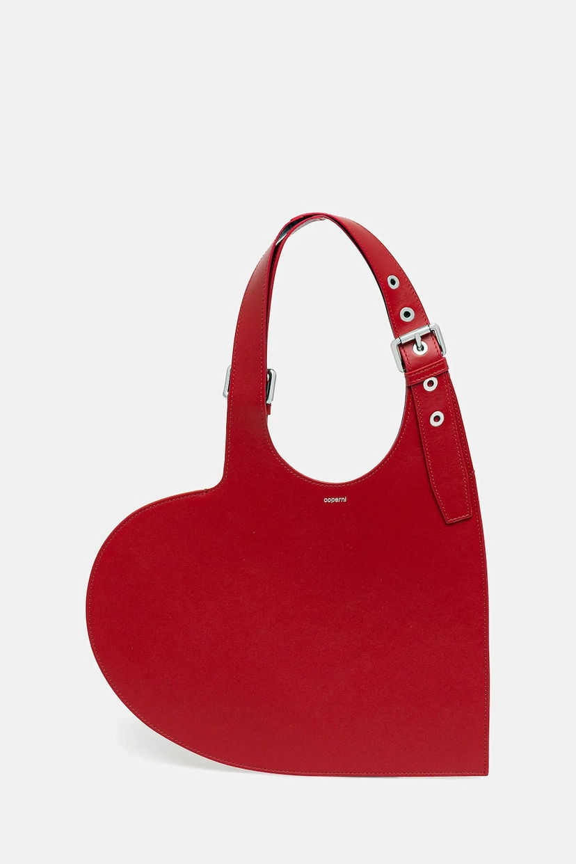 Tote bag Coperni Coperni Belt Heart Tote Bag Crvena | COPBA112F6012