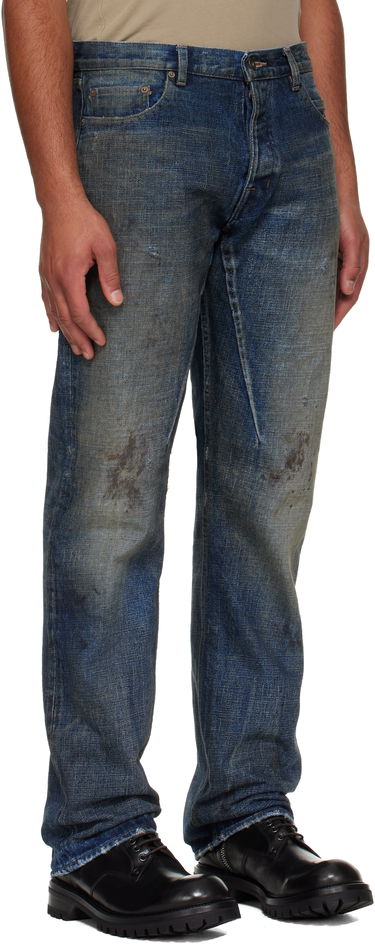 Jeans Rick Owens Rick Owens DRKSHDW Concordians Kurdt Jeans Plava | DL02E2399 HVWJP, 1