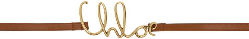 Pojasevi CHLOÉ Small 'The Iconic' Belt Smeđa | CHC24AC066SFB