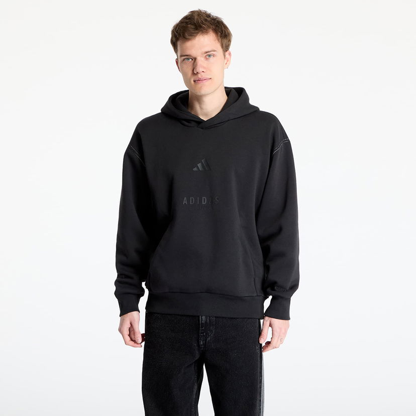 Dukserice adidas Originals All Szn Graphic Hoodie Crna | JJ3665