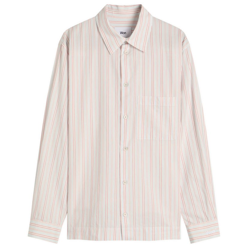 Košulja Won Hundred Penzo Stripe Shirt, Size Small Bijela | 3710-14286