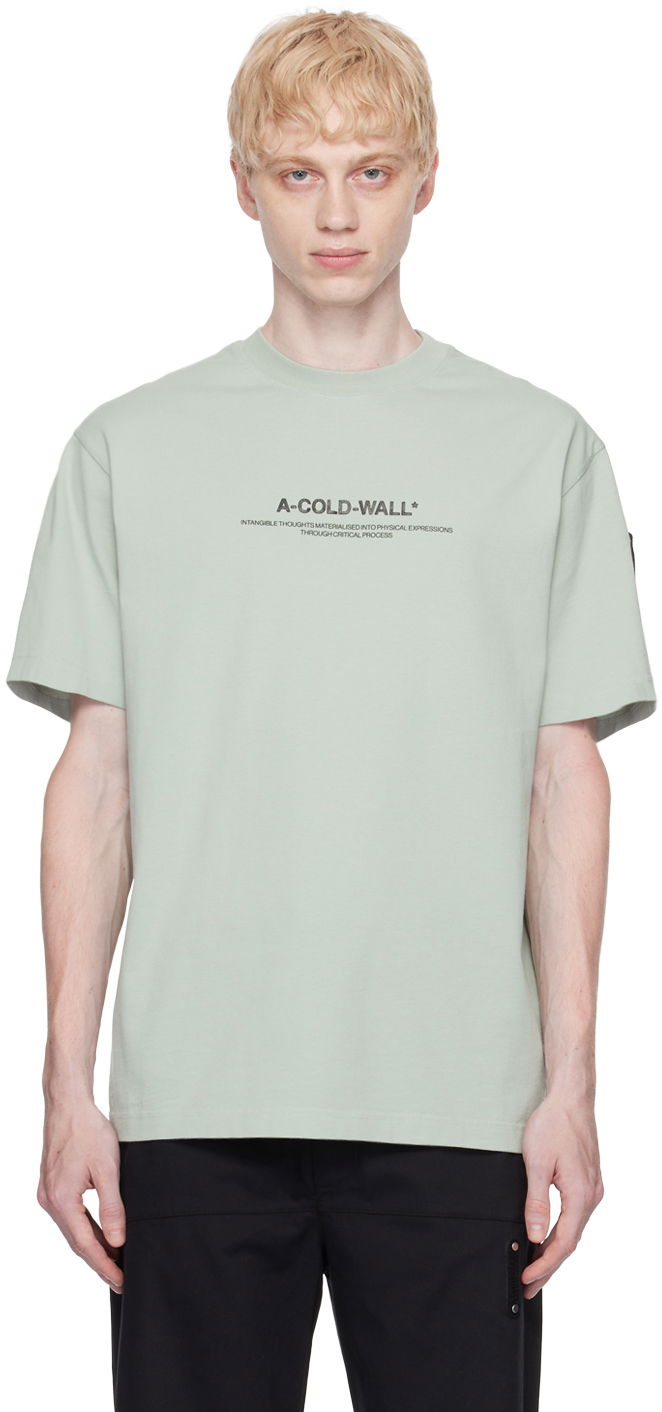 Majica kratkih rukava A-COLD-WALL* Gray Con Pro Plava | ACWMTS176, 0
