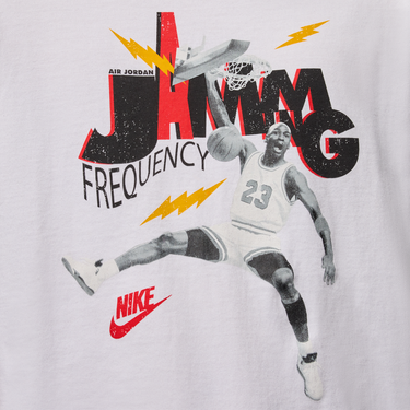 Majica kratkih rukava Jordan Jordan Brand Jamming Frequency T-Shirt Bijela | HJ2929-100, 3