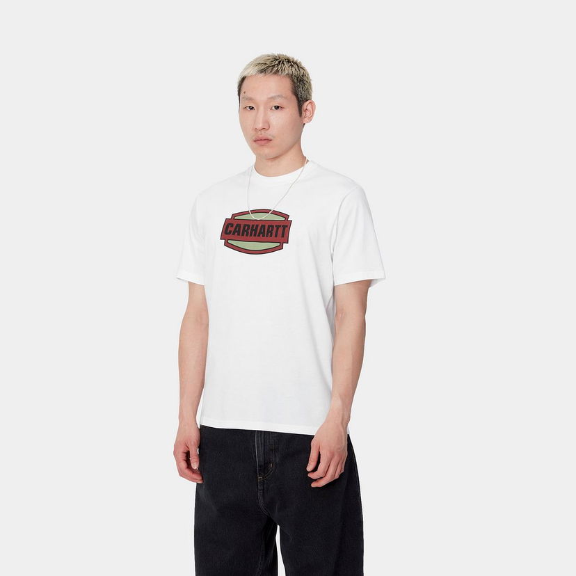Majica kratkih rukava Carhartt WIP Short Sleeve Graphic Logo T-Shirt Bijela | I033637_9