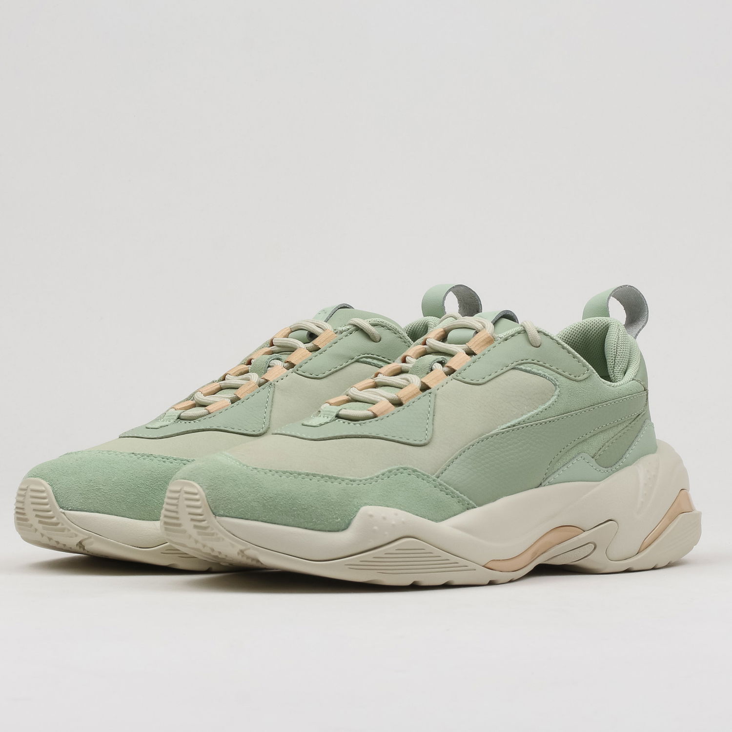 Tenisice i cipele Puma Thunder Desert Wn's smoke green - silver green Siva | 368024 02, 0