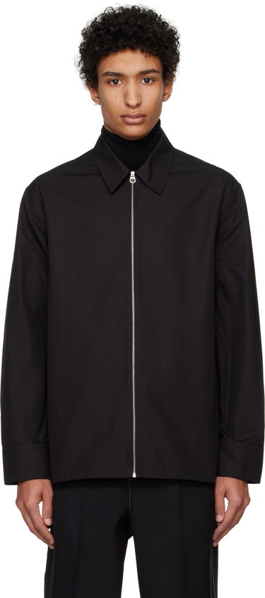 Košulja Jil Sander Jil Sander Zip-Up Shirt Crna | J22DL0249_J45002, 0
