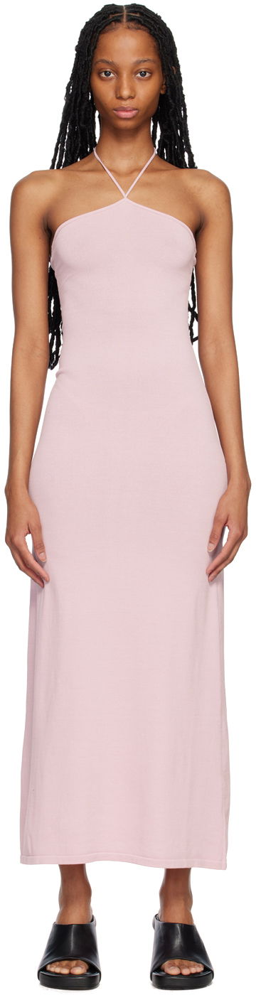 Haljina BEC + BRIDGE BEC + BRIDGE Esmae Halter Neck Maxi Dress Ružičasta | A23-11488