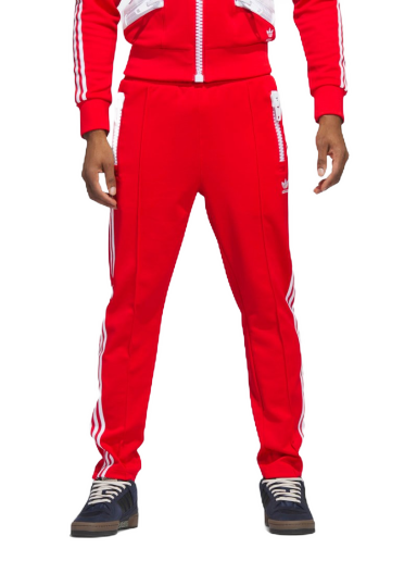 Trenirka adidas Originals x Jeremy Scott Zip Pants Crvena | HY1816