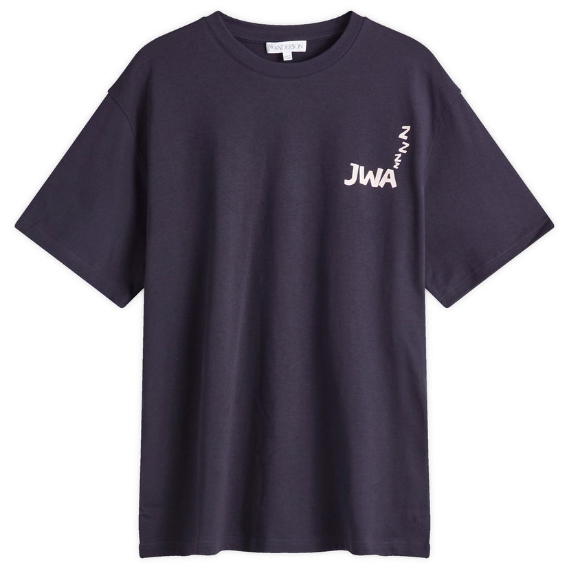 Majica kratkih rukava JW Anderson JW Anderson JWA Back Print T-Shirt, Size Large Tamnoplava | JT0270-PG1510-898