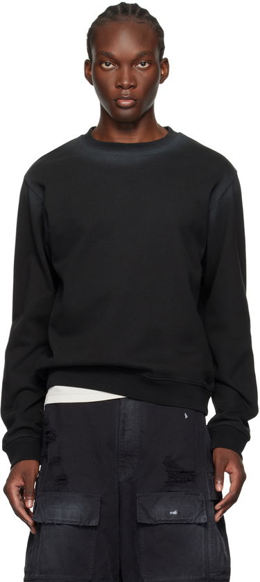 Džemper We11done Faded Sweatshirt Crna | WD-TS2-24-721-U-BK, 0